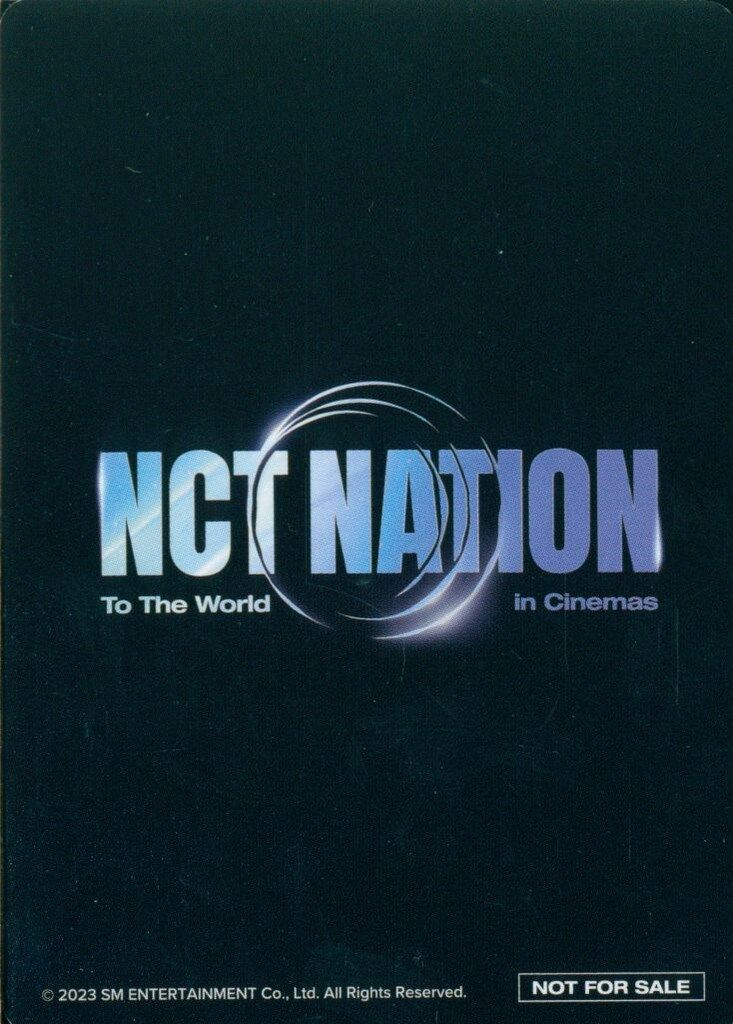 NCT 入場特典 HAECHAN NCT NATION:To The World in Cinemas ver.2