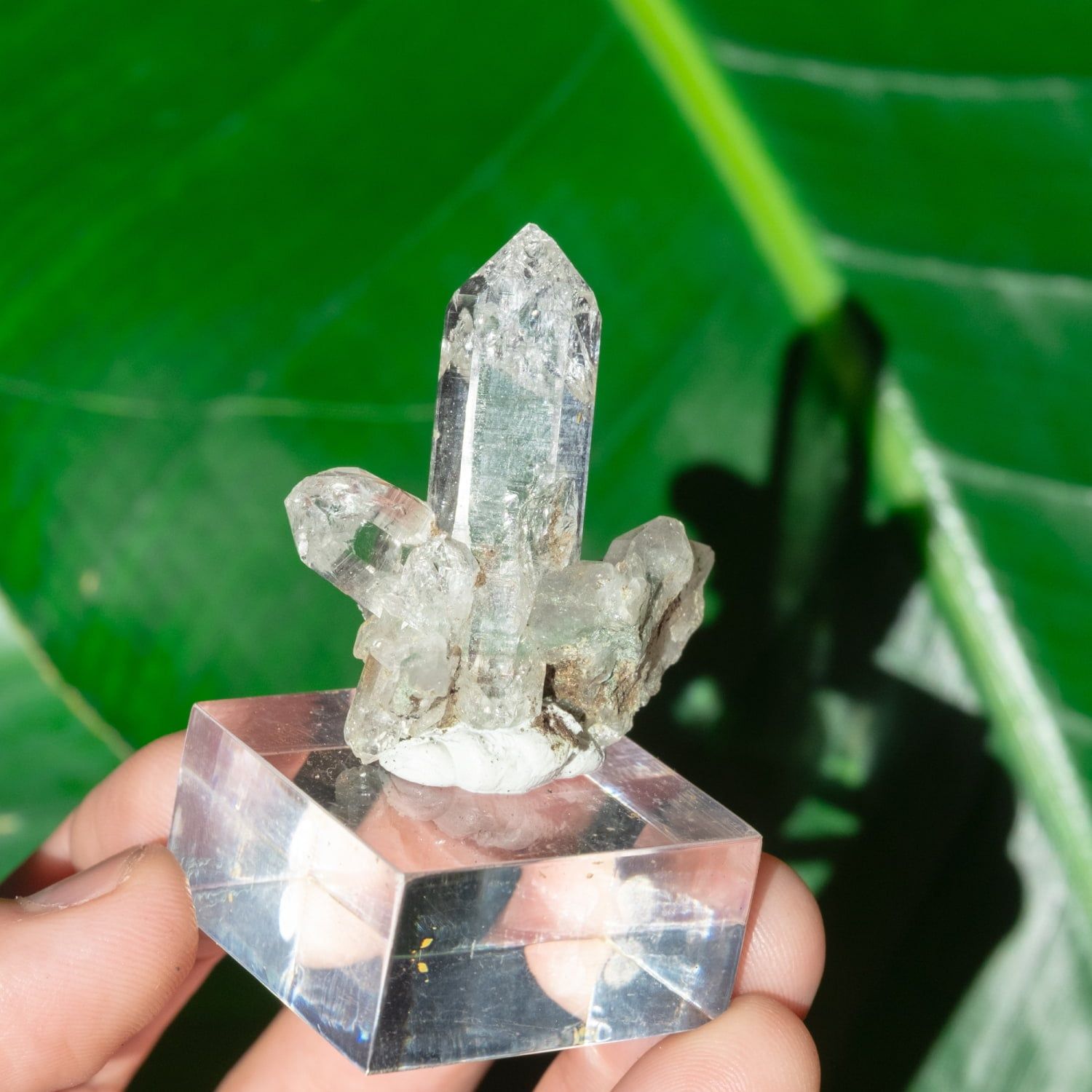 一点物】 ヒマラヤ水晶原石 【19g】クラスター・透明・ゲートウェイ