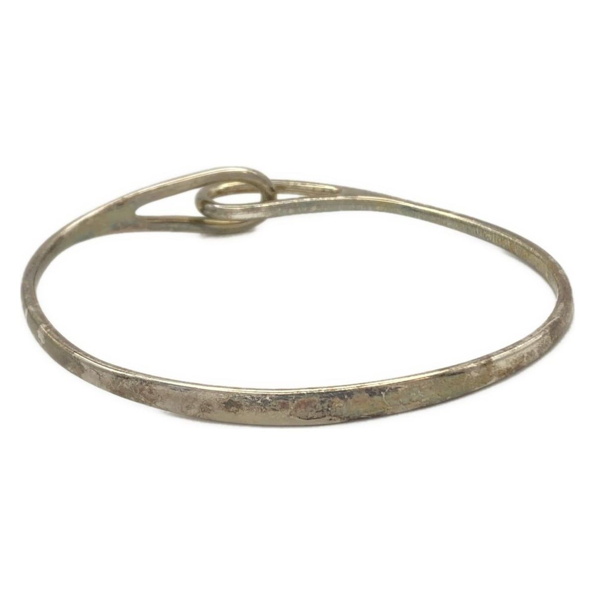 TIFFANY&Co.(ティファニー) バングル ダブルループ シルバー - メルカリ