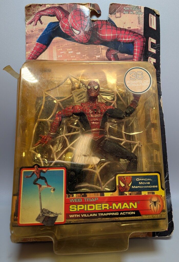 TOYBIZ (ACTION FIGURE) WEB TRAP SPIDER MAN 6インチ - メルカリ