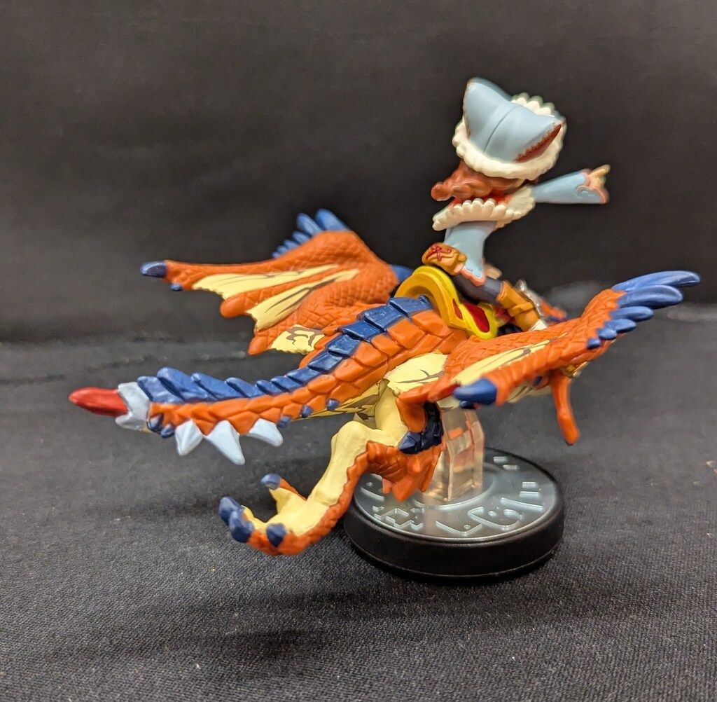 任天堂 amiibo モンスターハンター ストーリーズ 隻眼のリオレウス