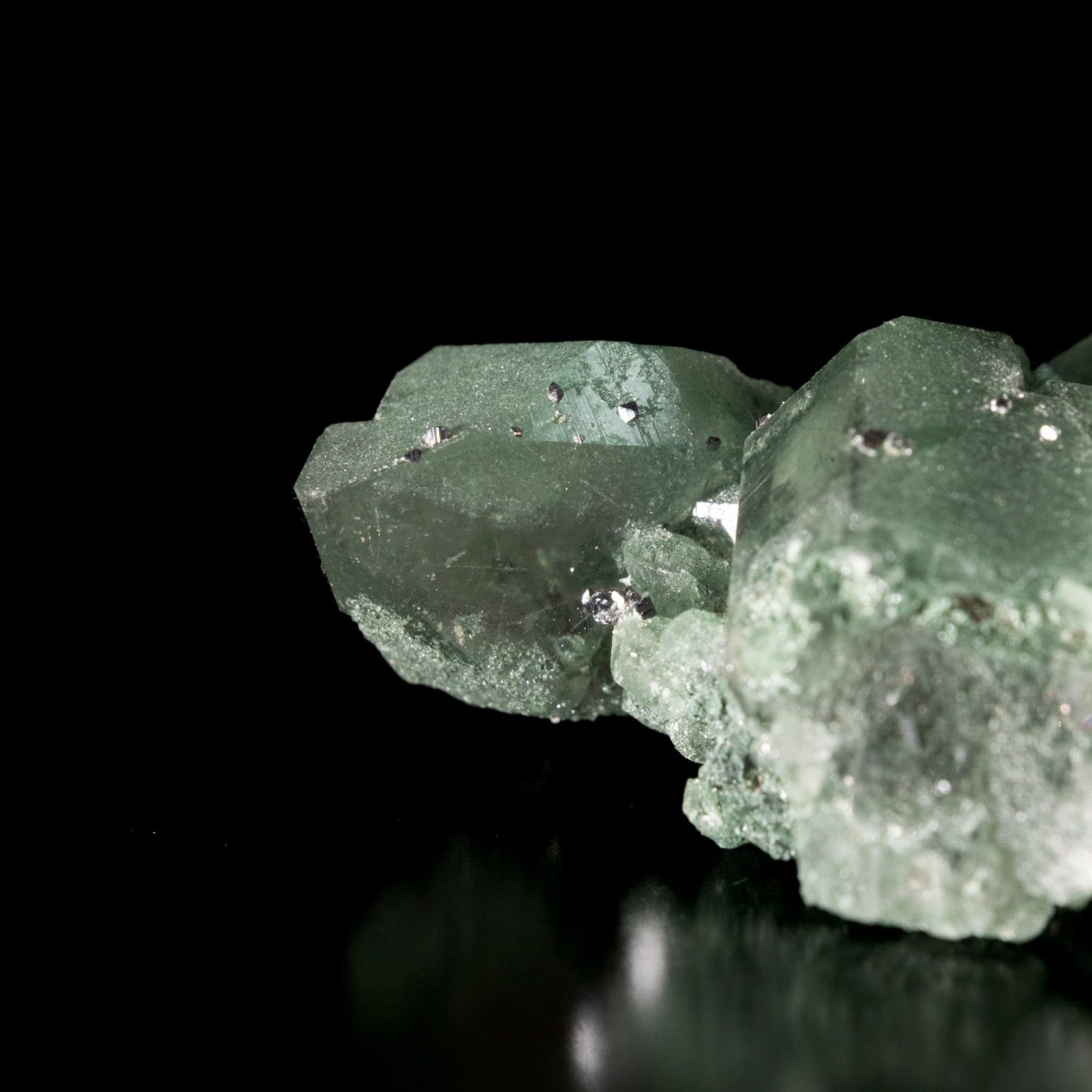 一点物】 ヒマラヤ水晶原石 【43.5g】クラスター・クローライト