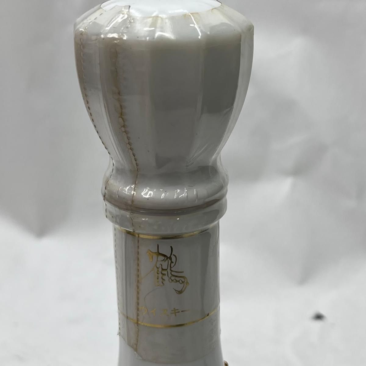 ニッカ 鶴 陶器ボトル 750ml 43度 ウイスキー - メルカリ