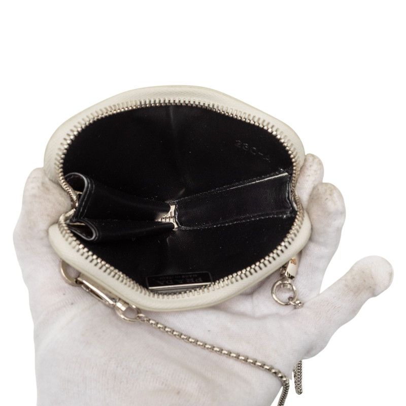 プラダ 三角ロゴプレート チェーン ショルダーバッグ ポーチ 1NR005