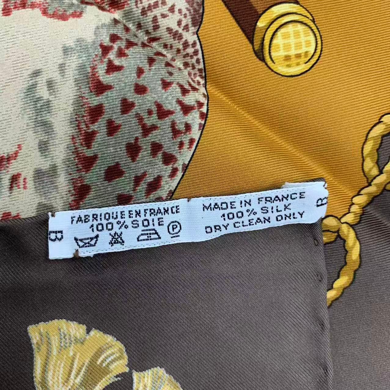 極美品 HERMES エルメス カレ90 スカーフ LES OISEAUX DU ROY 王の鳥