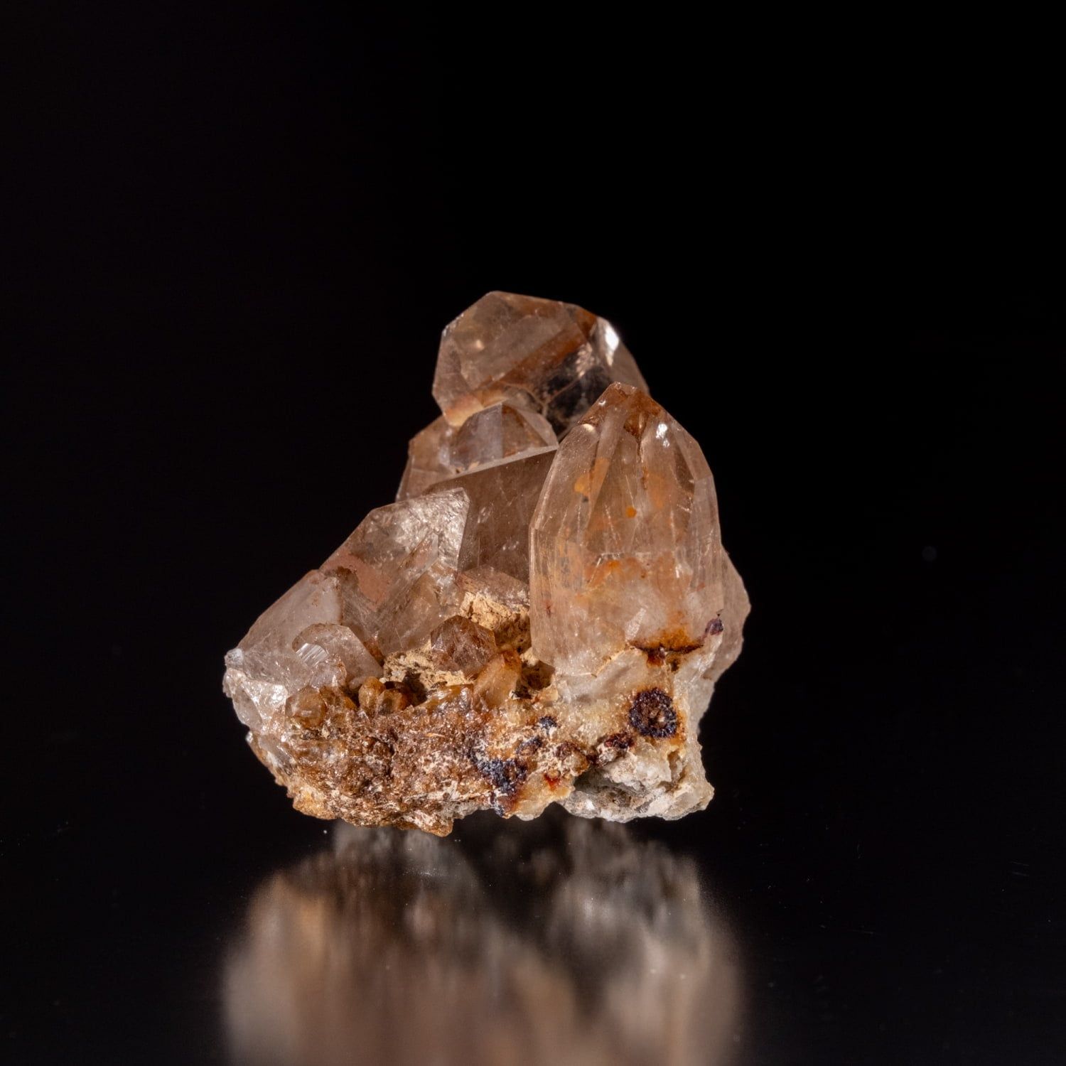 一点物】 ヒマラヤ水晶原石 【98g】クラスター・スモーキー・ルチル