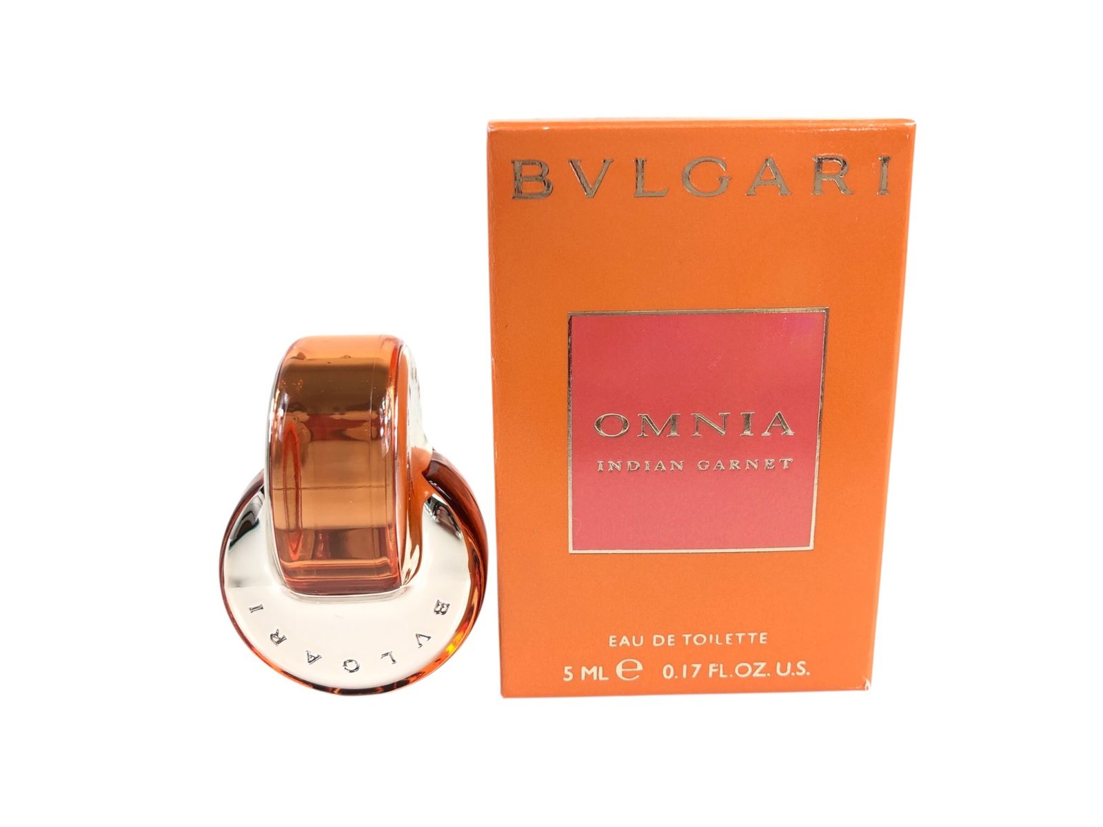 廃盤 未使用 ブルガリ BVLGARI OMINIA INDIAN GARNET オムニア