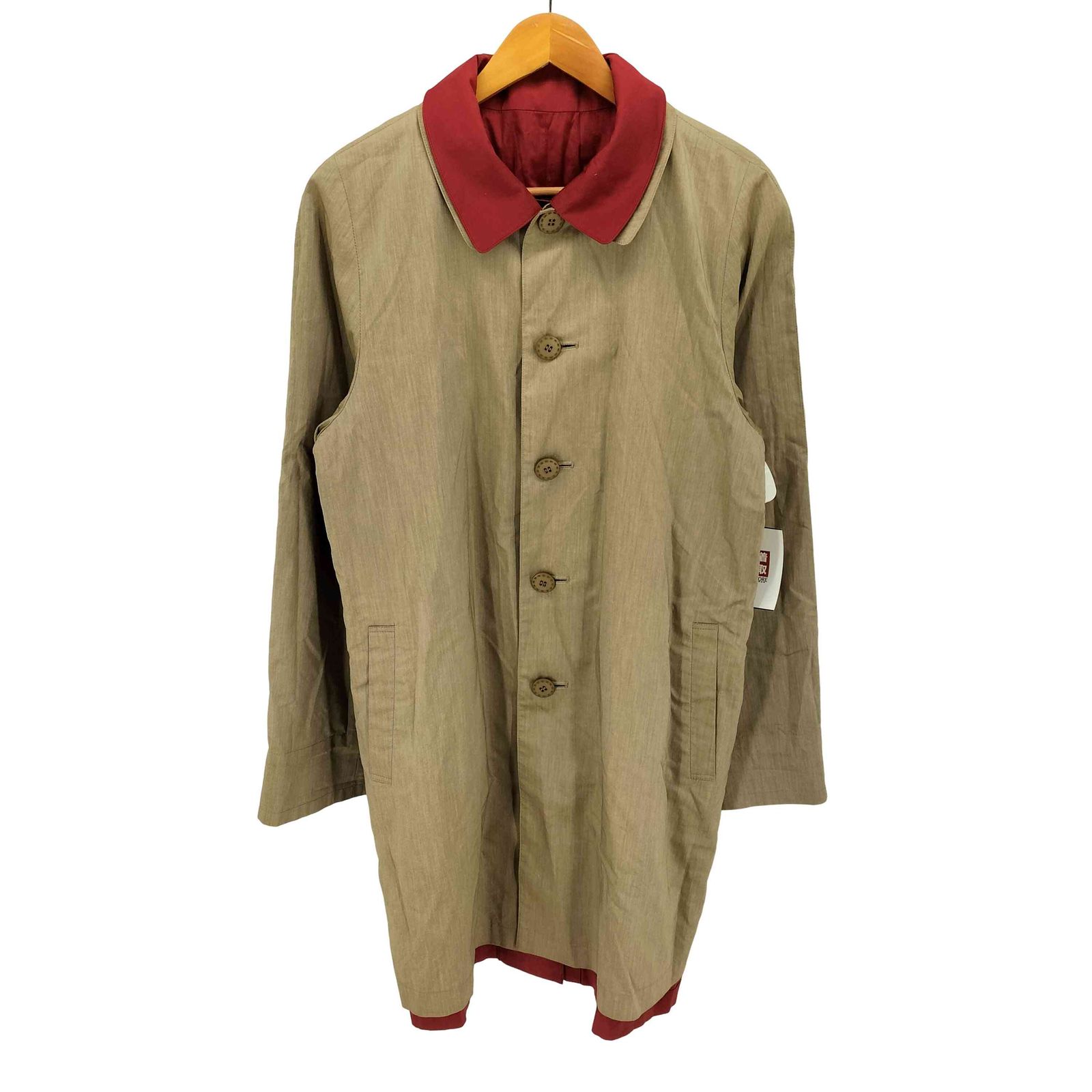 レリアン Leilian ダブルフェイス ステンカラー コート レディース JPN