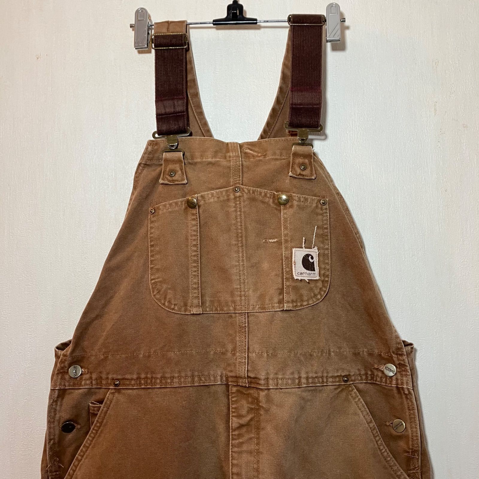 カーハート オーバーオール ダック地 ダブルニー ペインター - メルカリ