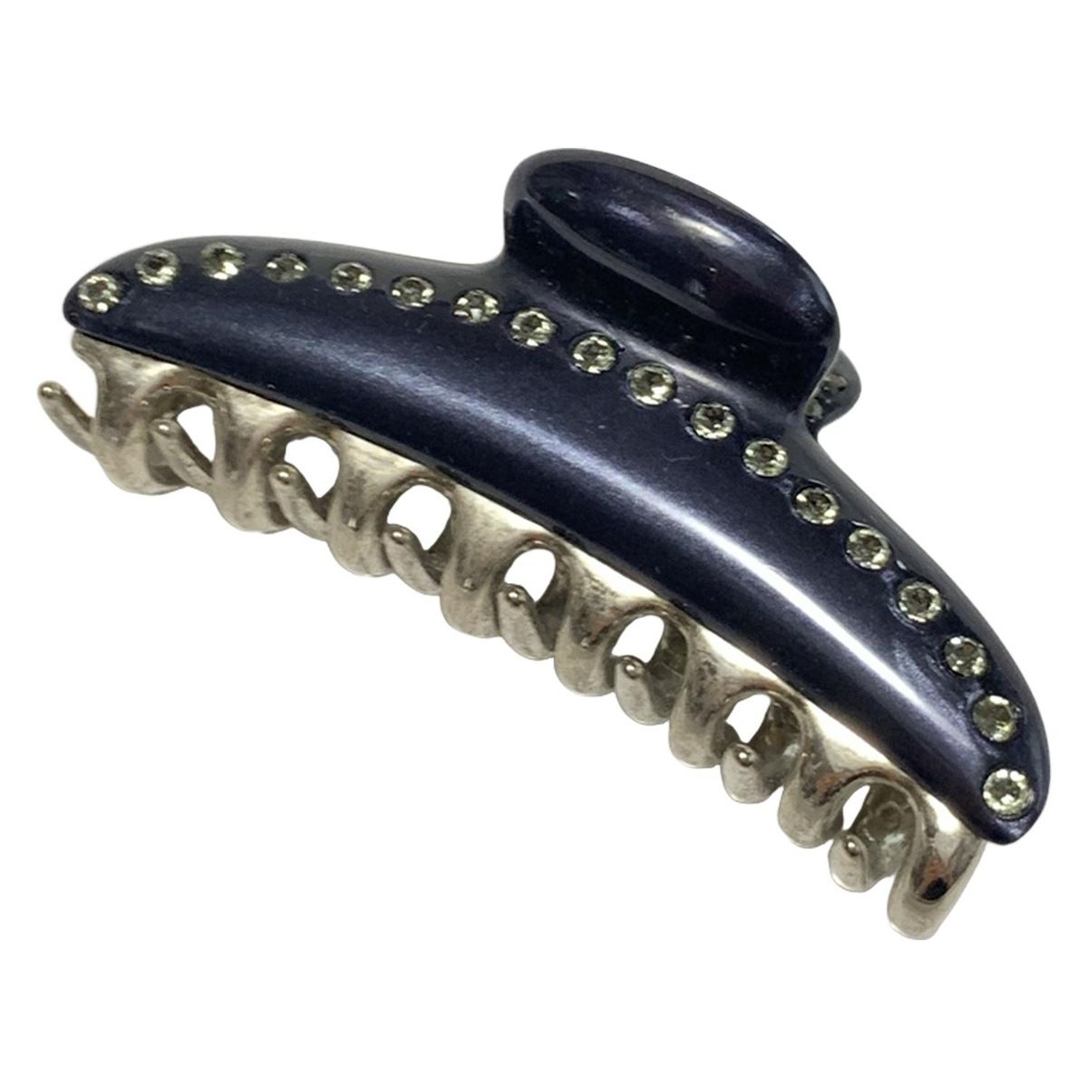 acca(アッカ) アクセサリー - 黒×シルバー ヘアクリップ/ライン