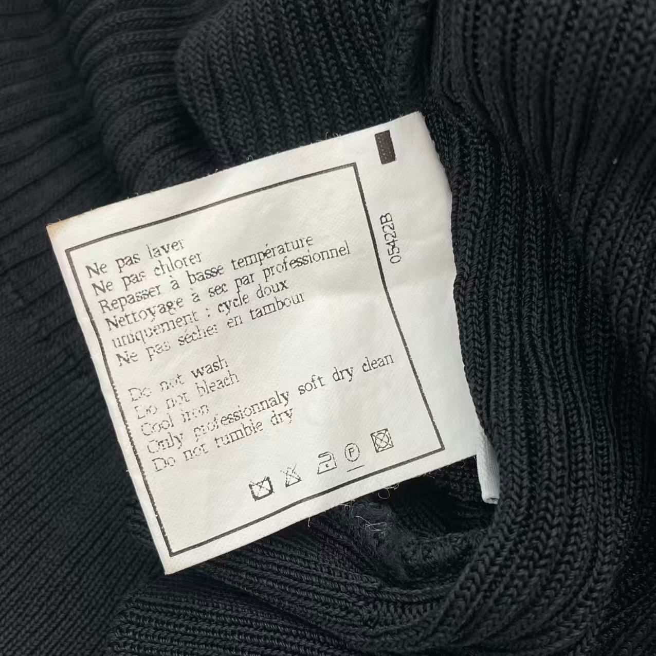 極美品 CHANEL シャネル ワンピース ニット 97P ココマーク ホワイト  