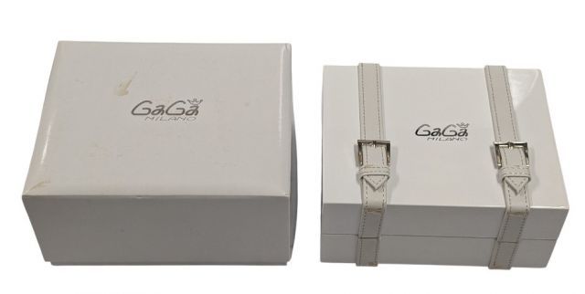 GaGa MILANO ガガミラノ 時計用箱 ケース ウォッチケース白 ホワイト