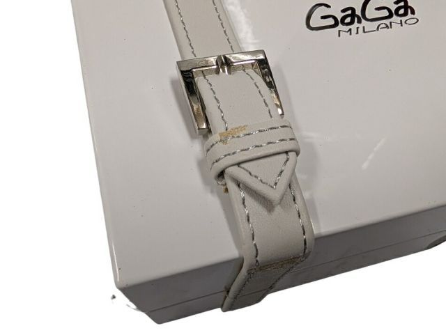 GaGa MILANO ガガミラノ 時計用箱 ケース ウォッチケース白 ホワイト