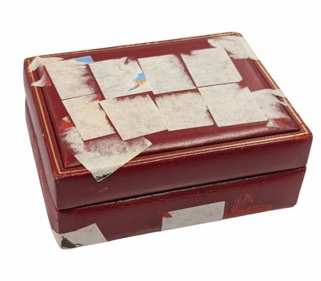 ROLEX 空箱　赤 正規美品】ロレックス 空箱 腕時計用 レッドカラー メンズ/レディース