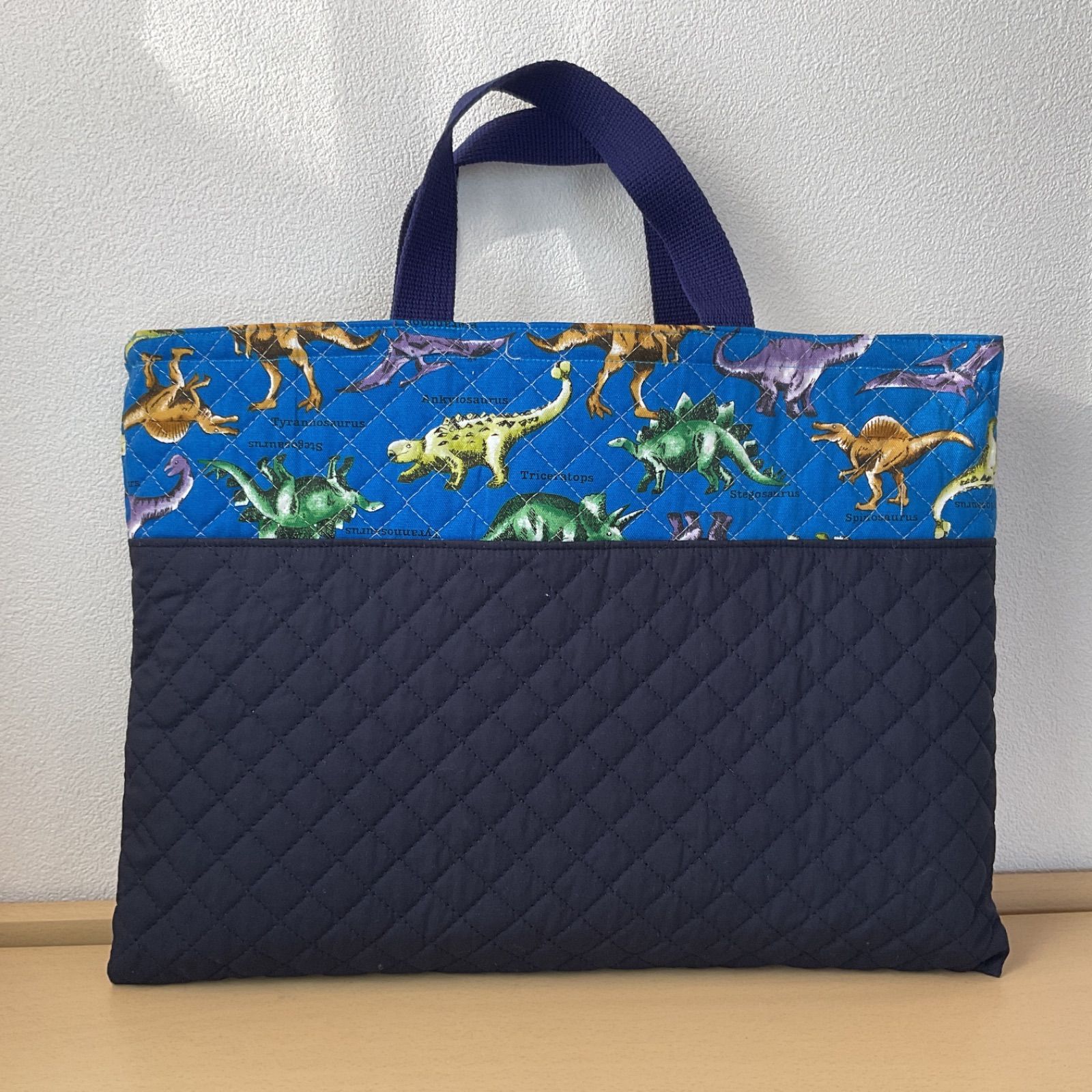 入園入学 りんりんのハンドメイド レッスンバッグ 上履き入れ