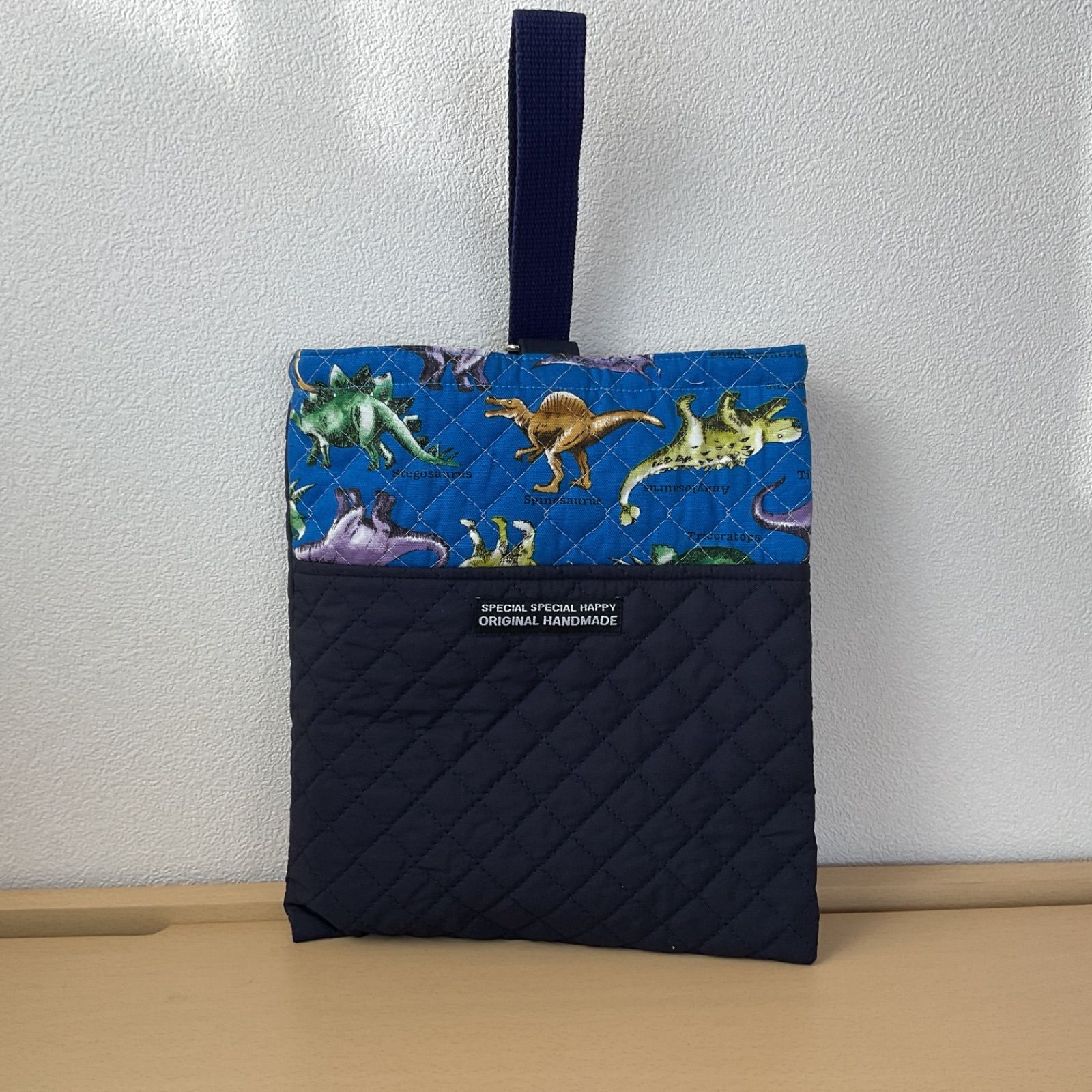 入園入学 りんりんのハンドメイド レッスンバッグ 上履き入れ