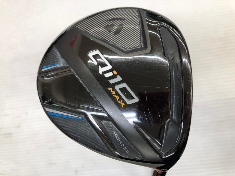 美品テーラーメイドQI10 MAX 3W 16° 純正ディアマナTM50S テーラーメイド Qi10 MAX 16度 Diamana BLUE TM50 Sフレックス