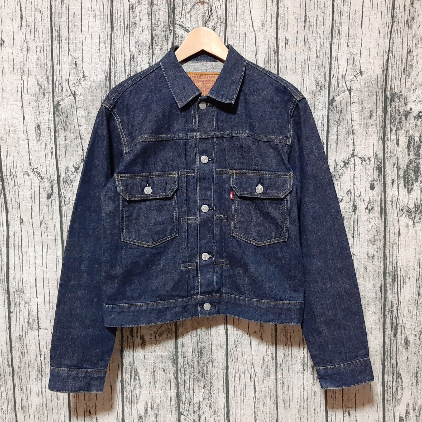 96年製 LEVI'S 507XX セカンド 2nd レザーパッチ 日本製 38 size 38】96年製 LEVI'S 507XX セカンド 2nd レザーパッチ 濃紺 日本製