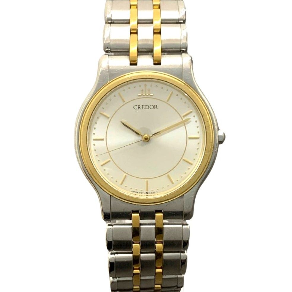 新品電池】 セイコー クレドール 18KTベゼル 9571-6010 QZ Yahoo