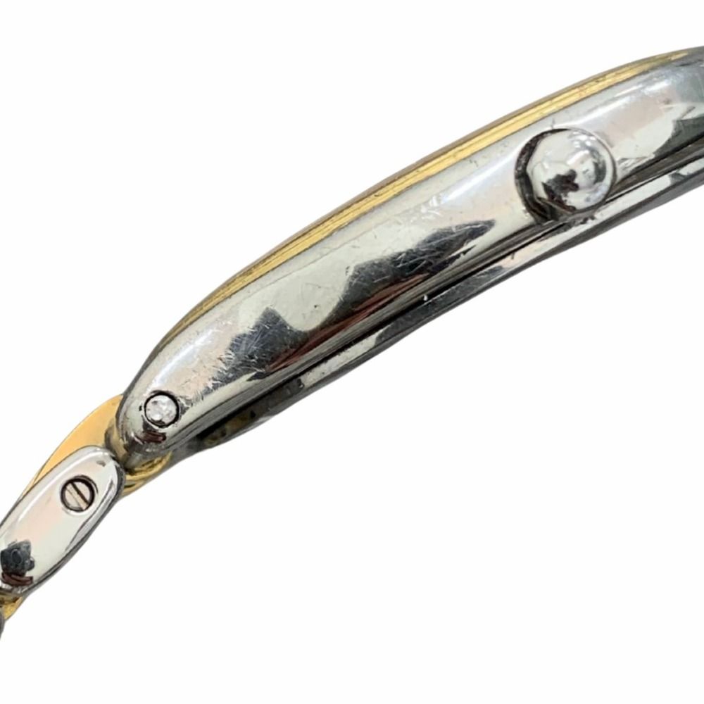 クレドール 腕時計 K18ベゼル×ステンレス クォーツ 33mm 9571-6020