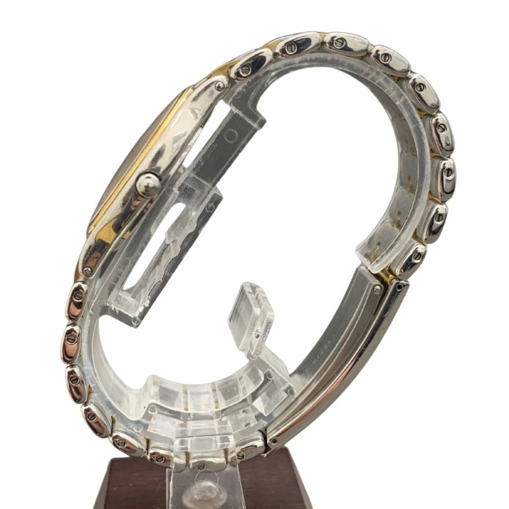 クレドール 腕時計 K18ベゼル×ステンレス クォーツ 33mm 9571-6020