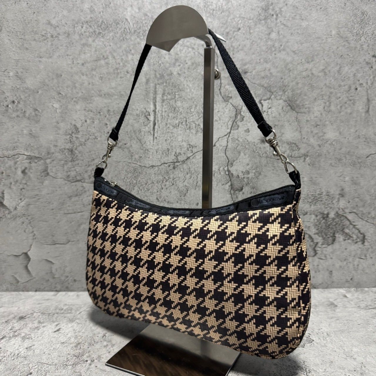 極美品 LeSportsac レスポートサック アクセサリーポーチ ショルダー 