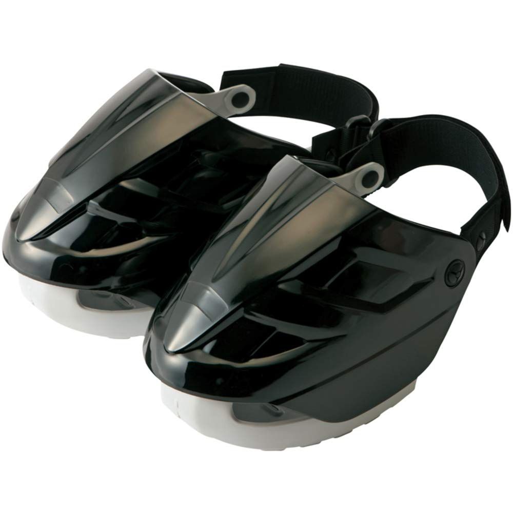  TRUSCO トラスコ つま先も守れる甲プロテクター ブラック IP-BK 24.5 cm その他 文房具 事務用品