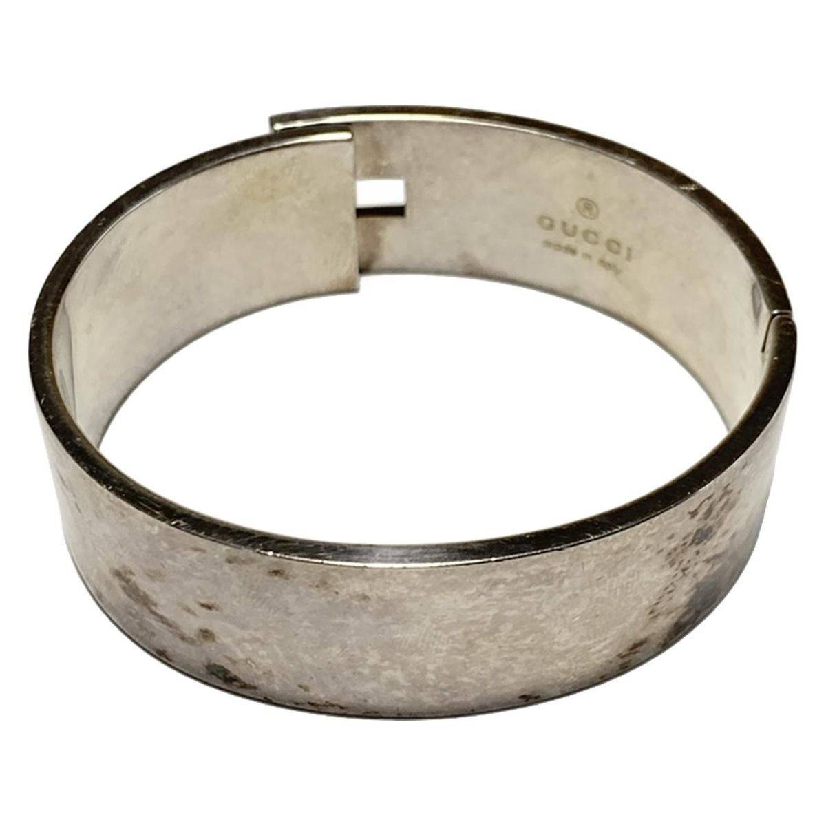 GUCCI(グッチ) バングル - シルバー - メルカリ
