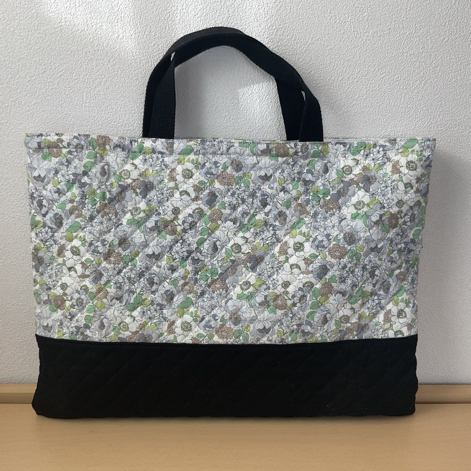 入園入学 りんりんのハンドメイド レッスンバッグ 上履き入れ