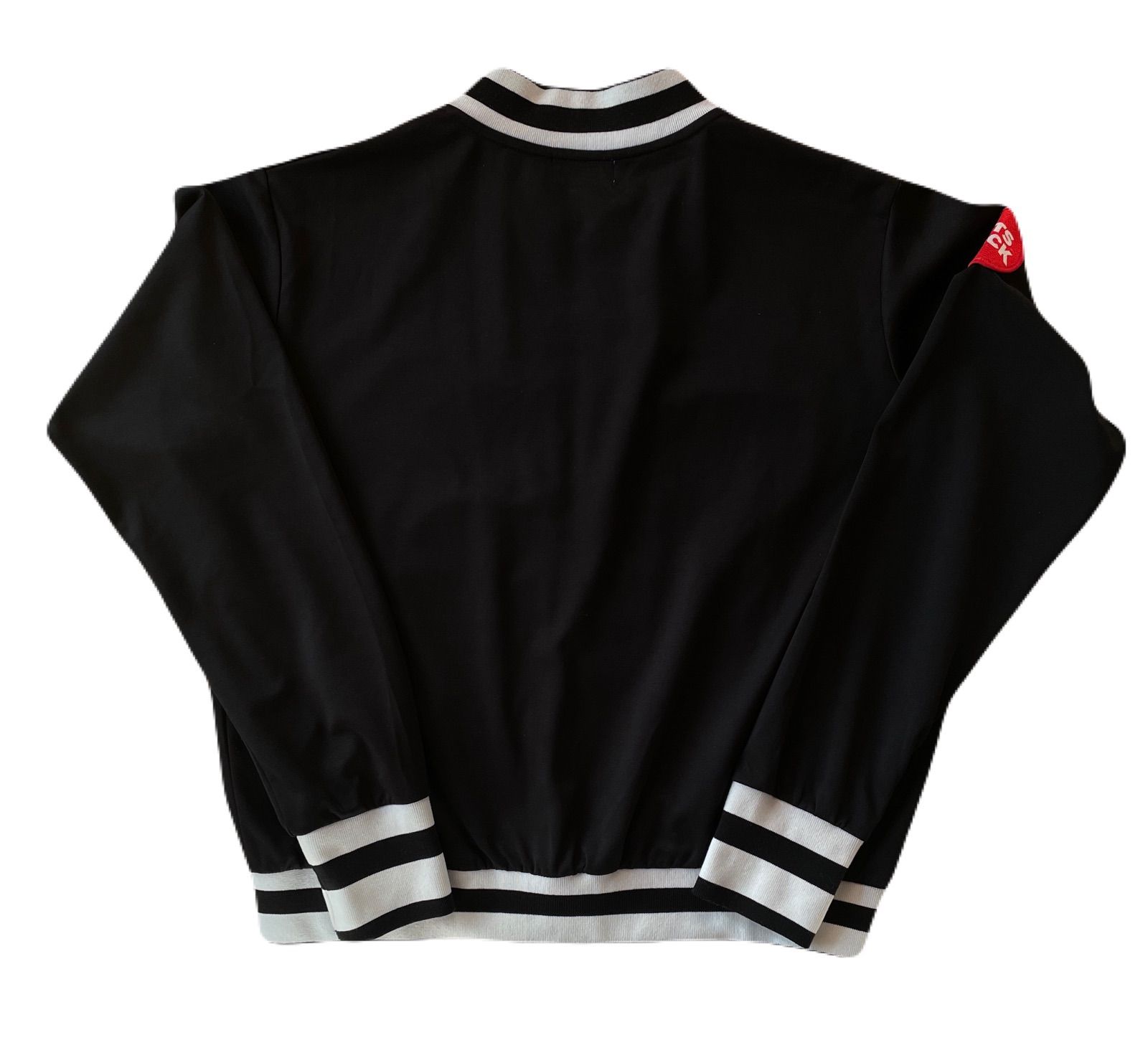 PETS ROCK ペッツロック ジャージ トラックジャケット　黒 PETS ROCK ペッツロック ワッペン ネコ トラックジャケット ジャージ