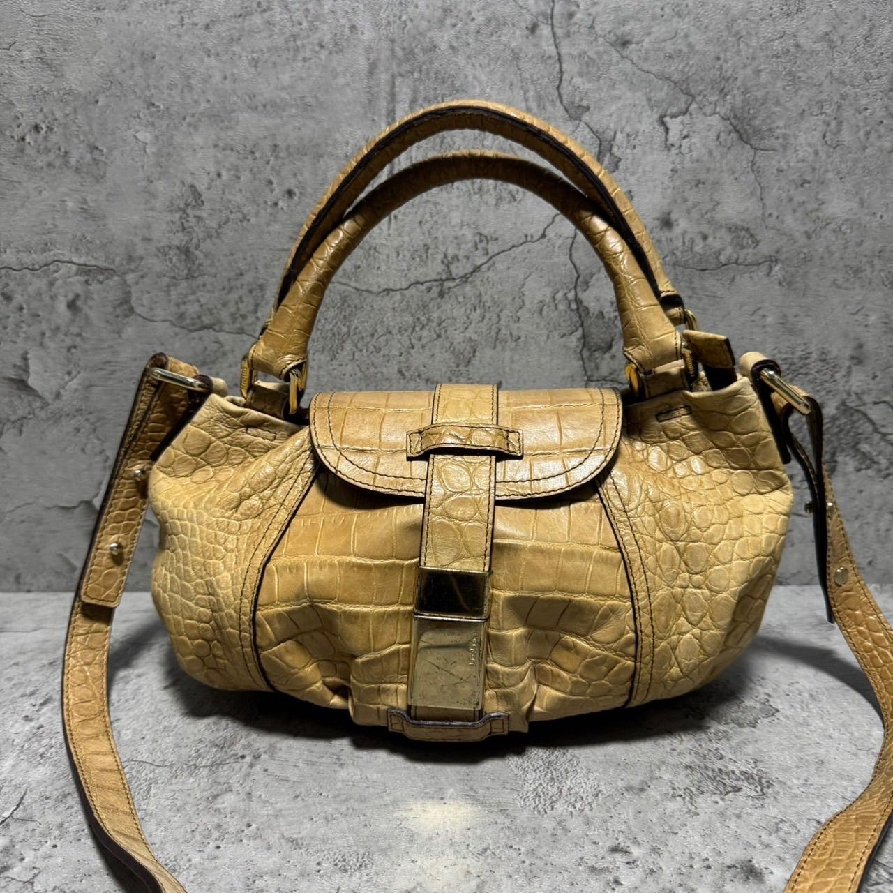 美品 Max Mara マックスマーラ 2way ショルダーバッグ ハンドバッグ 
