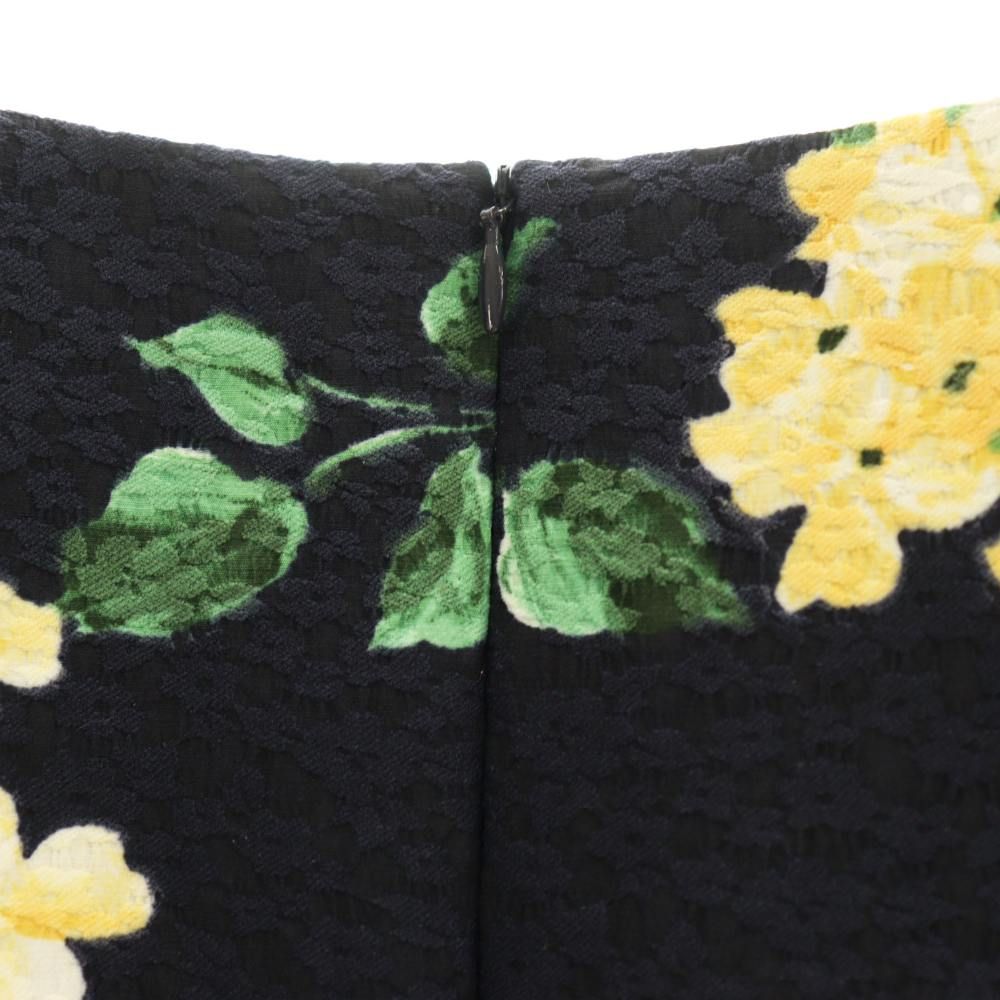 エムズグレイシー M'S GRACY 24年製 フラワージャガードワンピース