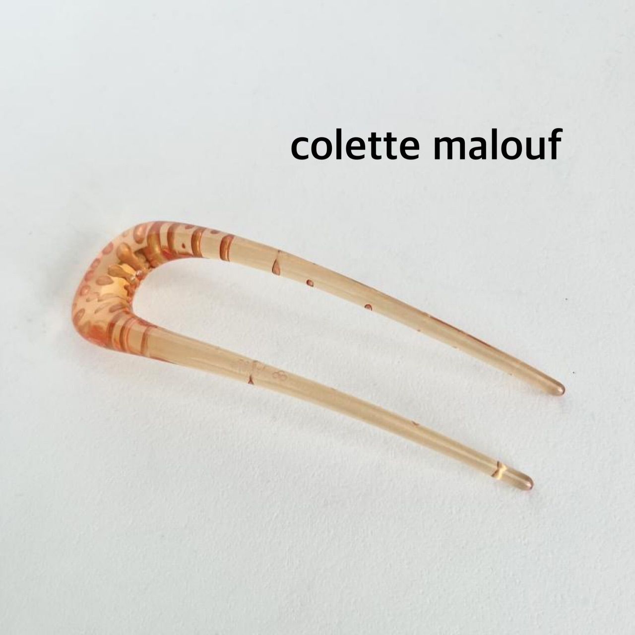 ☆colette malouf コレットマルーフ アクリル ヘアピン ヘアスティック