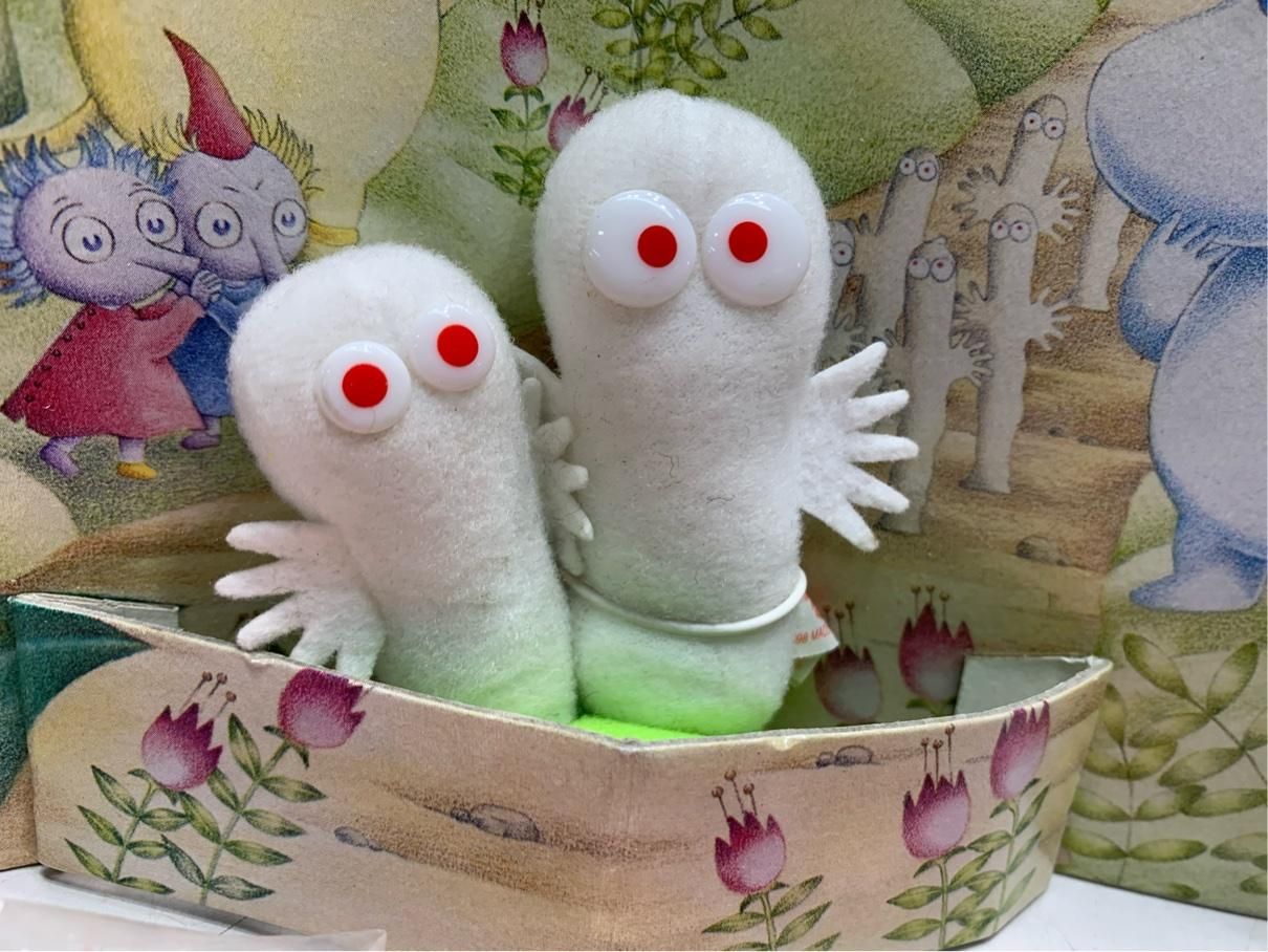 激レア ムーミン ぬいぐるみギフト フローレン ニョロニョロ 楽しい