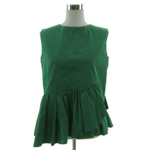 デュアルヴュー DUAL VIEW ラップルヘムブラウス 22120037