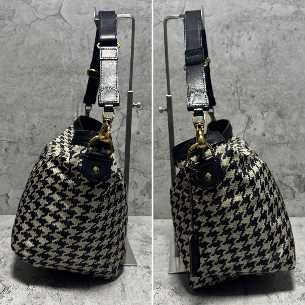 極美品 A4収納可 Felisi フェリージ ワンショルダーバッグ ナイロン