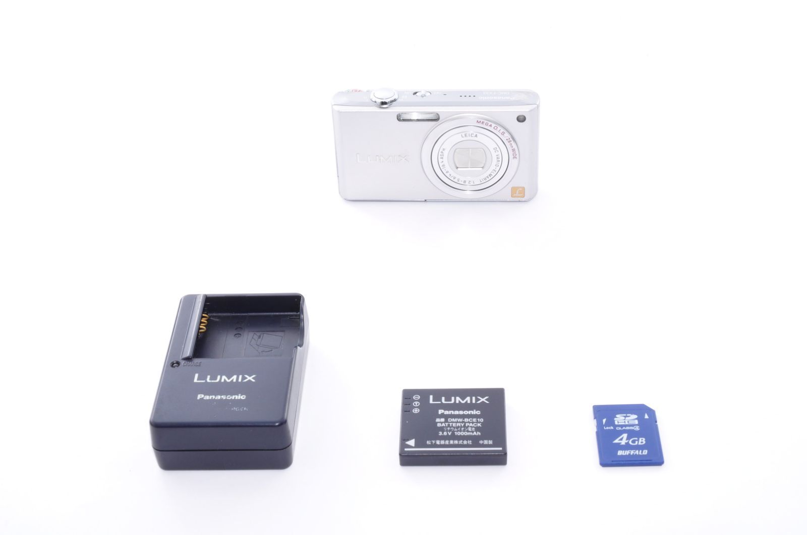 Panasonic LUMIX DMC-FX33 DIGITAL Camera シルバー デジカメ デジタル