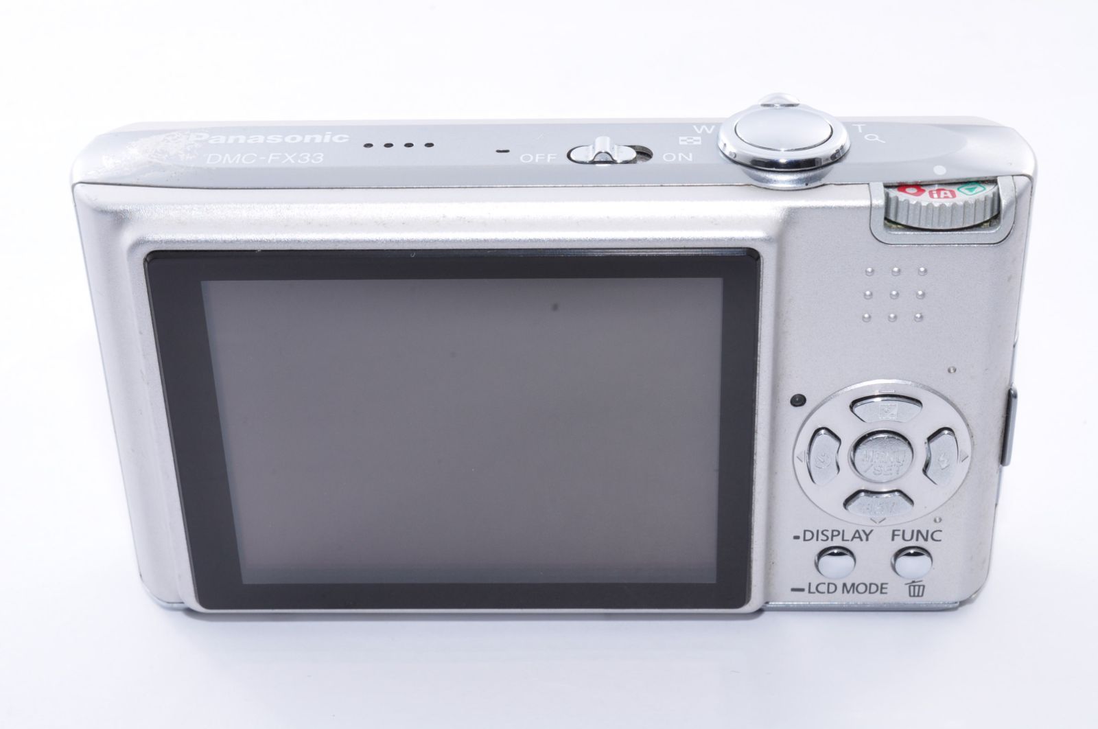 Panasonic LUMIX DMC-FX33 DIGITAL Camera シルバー デジカメ デジタル
