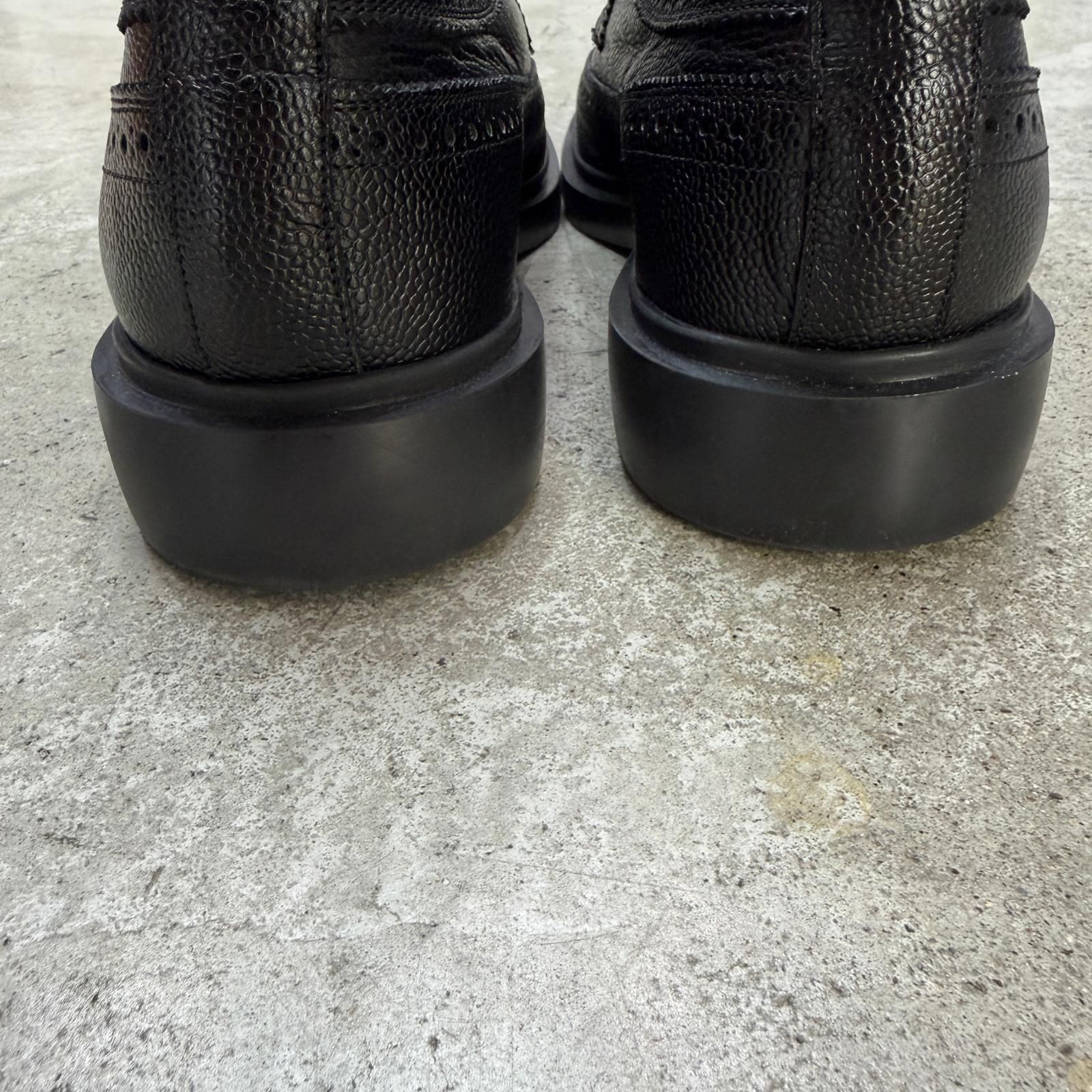 Tom Browne レザーシューズ 革靴 THOM BROWNE ウィングチップシューズ レザーシューズ 革靴 トム