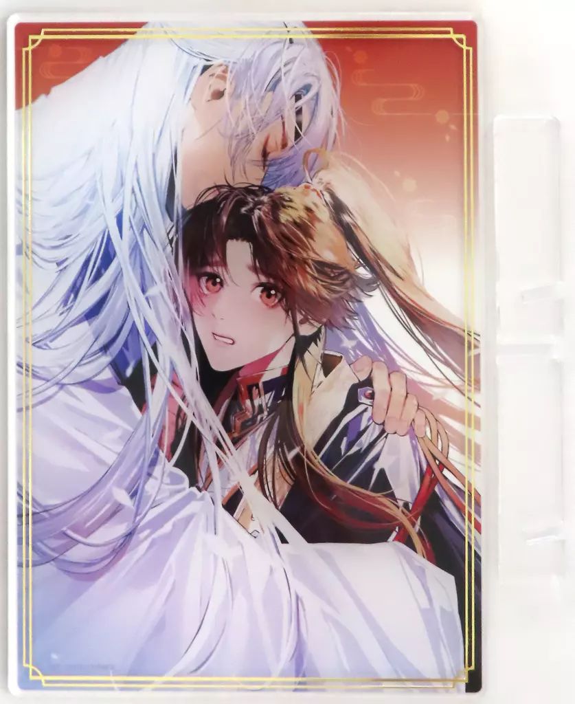 中古】アクリルスタンド・アクリルパネル 表紙イラスト 箔押しA5