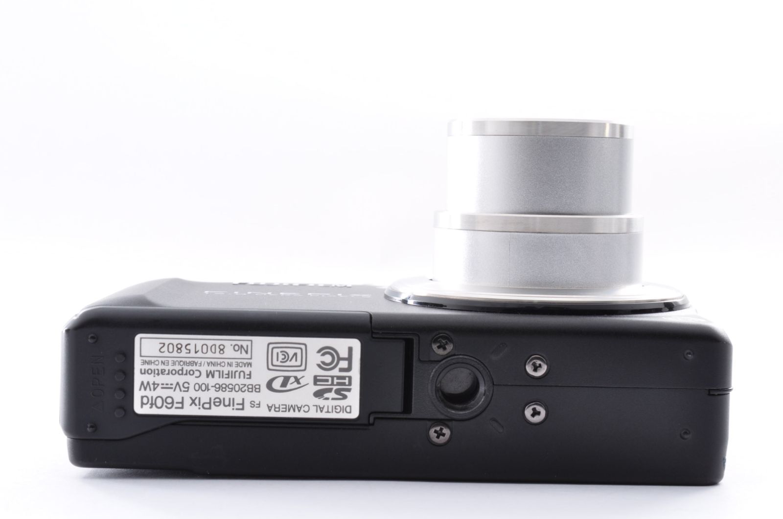 FUJIFILM FINEPIX F60 fd DIGITAL Camera ブラック デジカメ デジタル