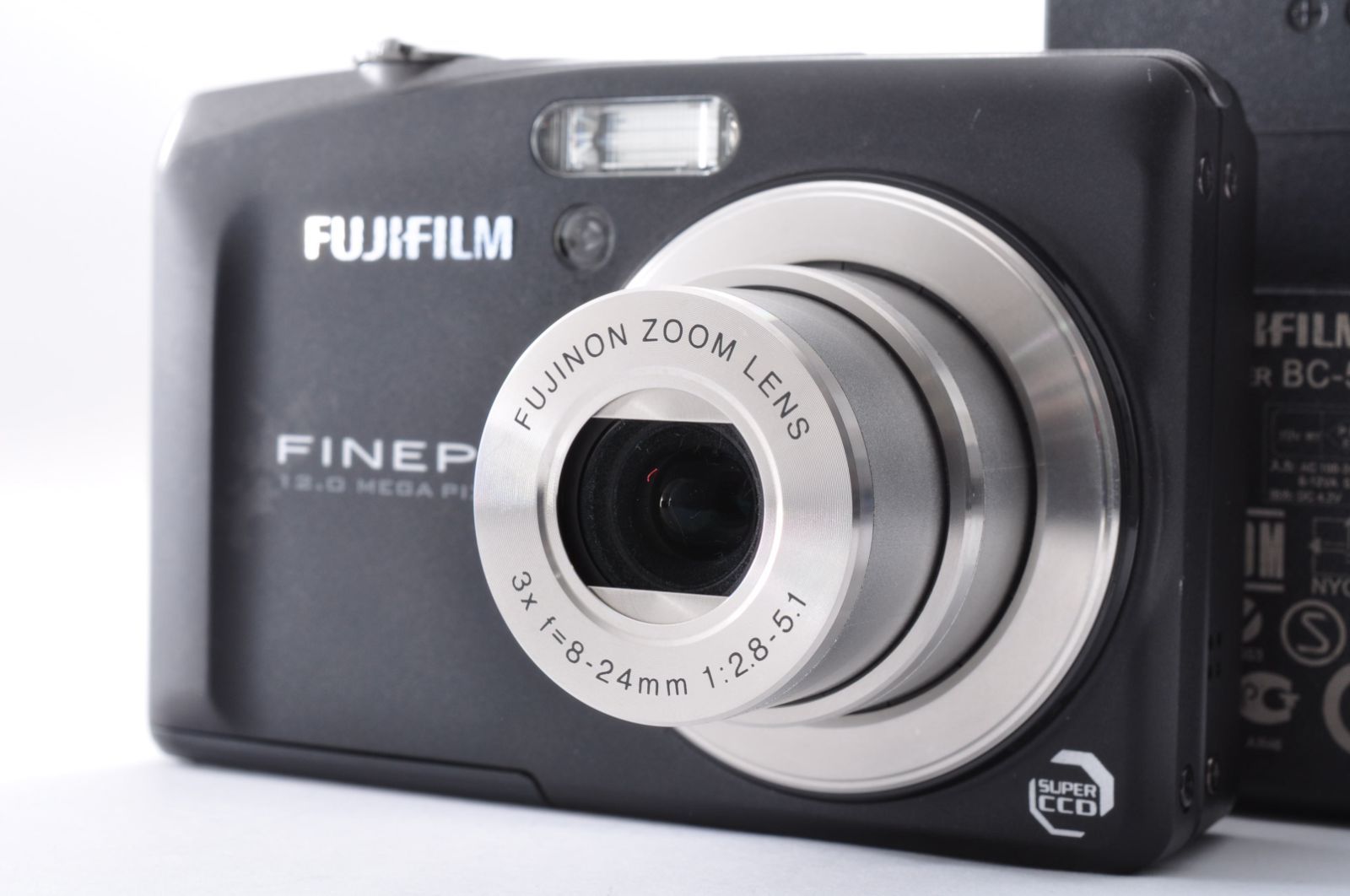 FUJIFILM FINEPIX F60 fd DIGITAL Camera ブラック デジカメ デジタル