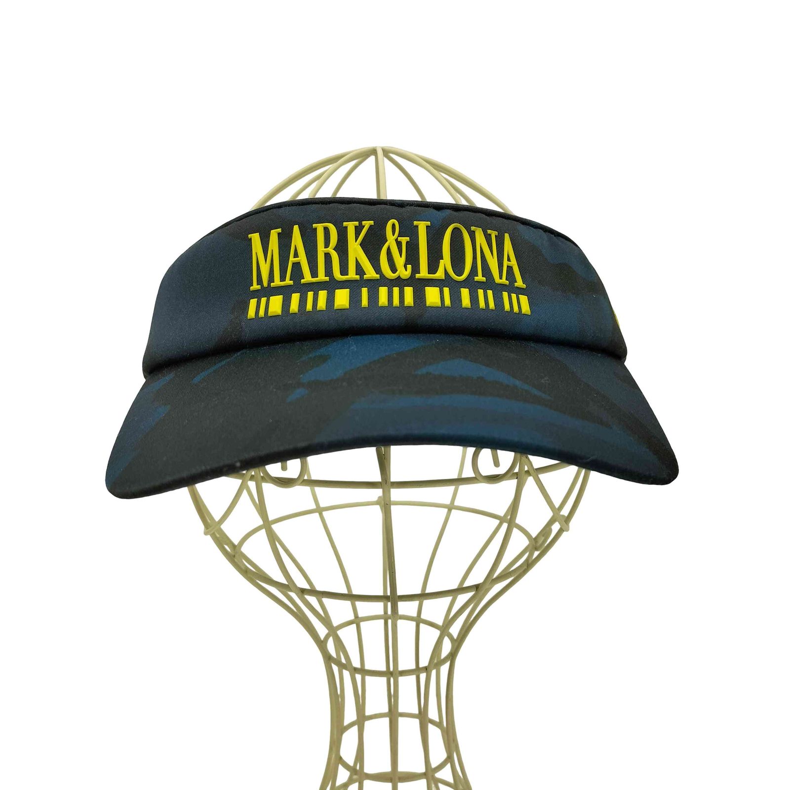 マークアンドロナ MARK＆LONA カモ柄 ロゴデザイン サンバイザー