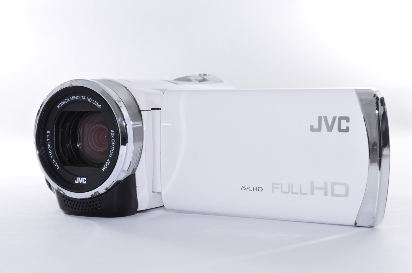 【新品同様】 JVC Everio GZ-HM133 ビデオカメラ ホワイト JVC GZ-HM133-W DIGITAL Camera ホワイト デジカメ デジタルカメラ JVC