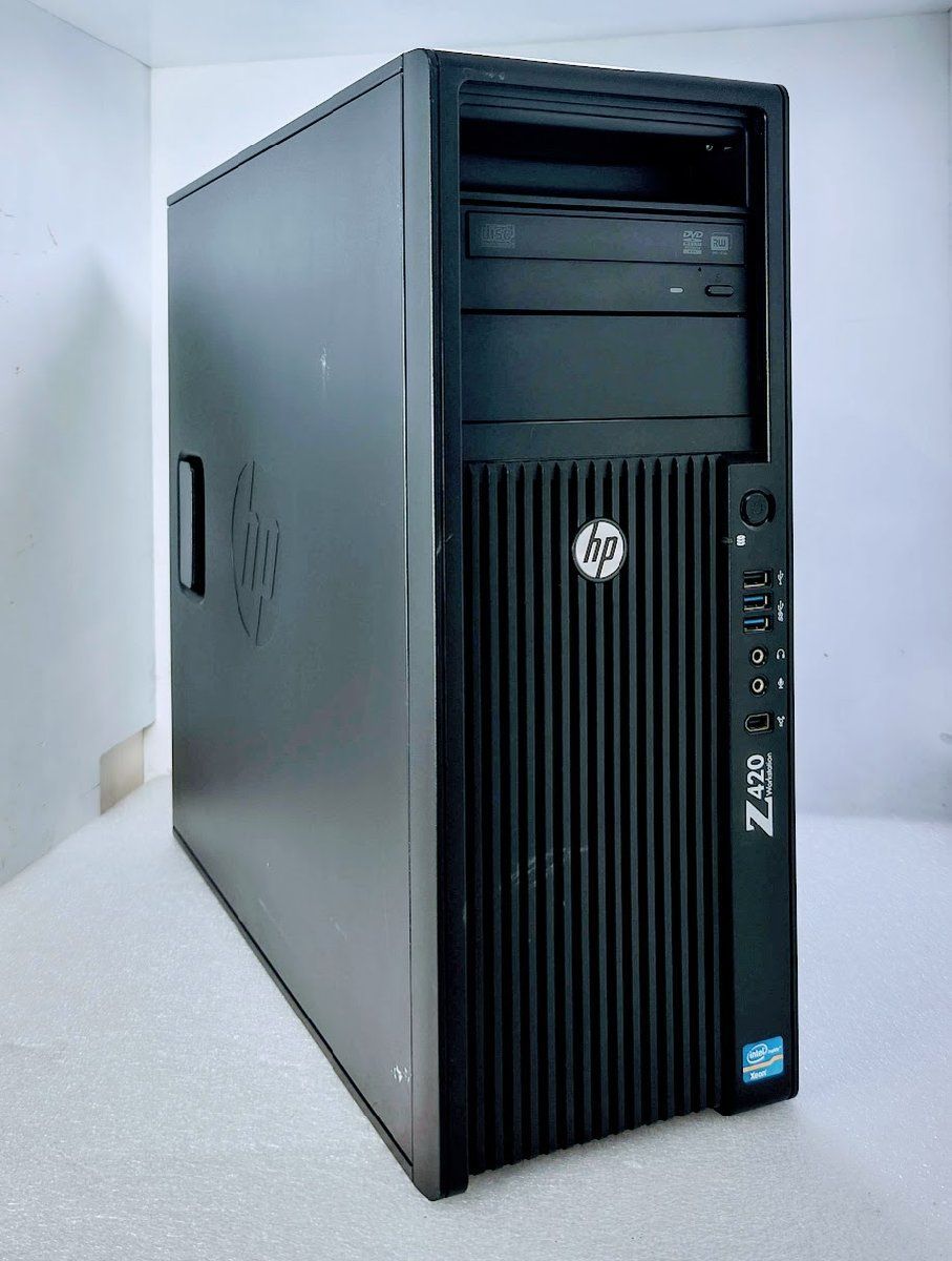 水冷仕様] 大容量メモリ タワー型WS HP Z420 Workstation (Xeon E5