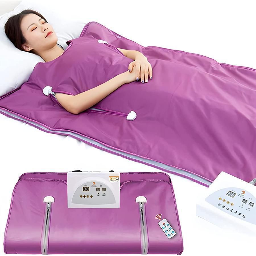 サウナ 家庭用 最大80度 サウナブランケット ヒートマット 岩盤浴