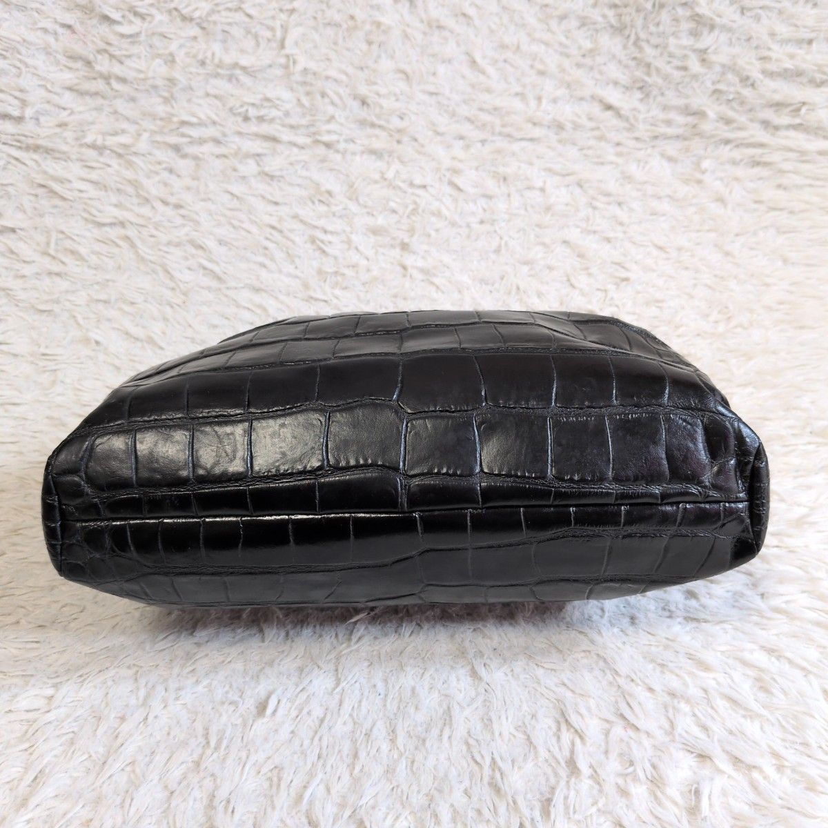 激レア品✨ Alexander McQueen アレキサンダーマックイーン クロコ型