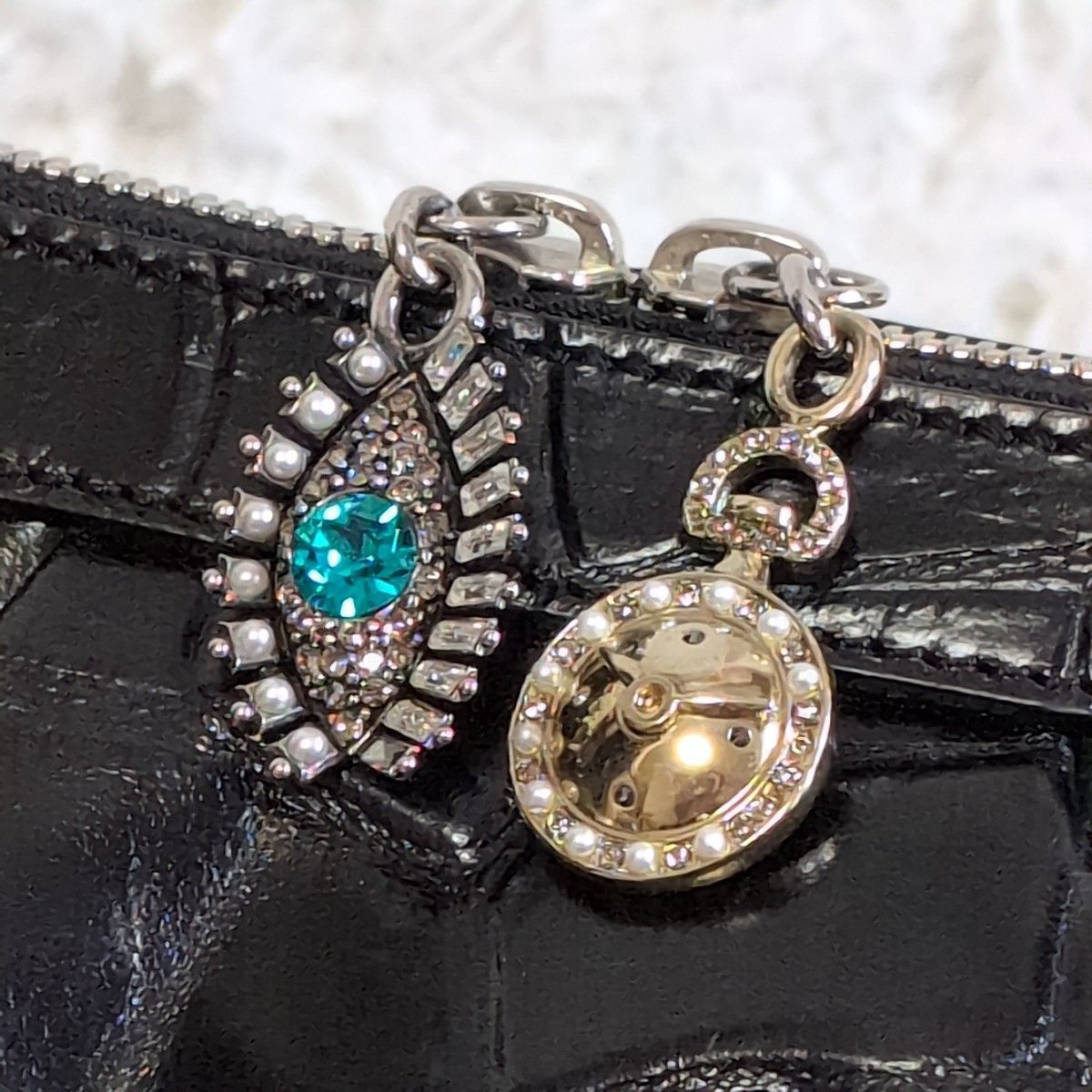 激レア品✨ Alexander McQueen アレキサンダーマックイーン クロコ型