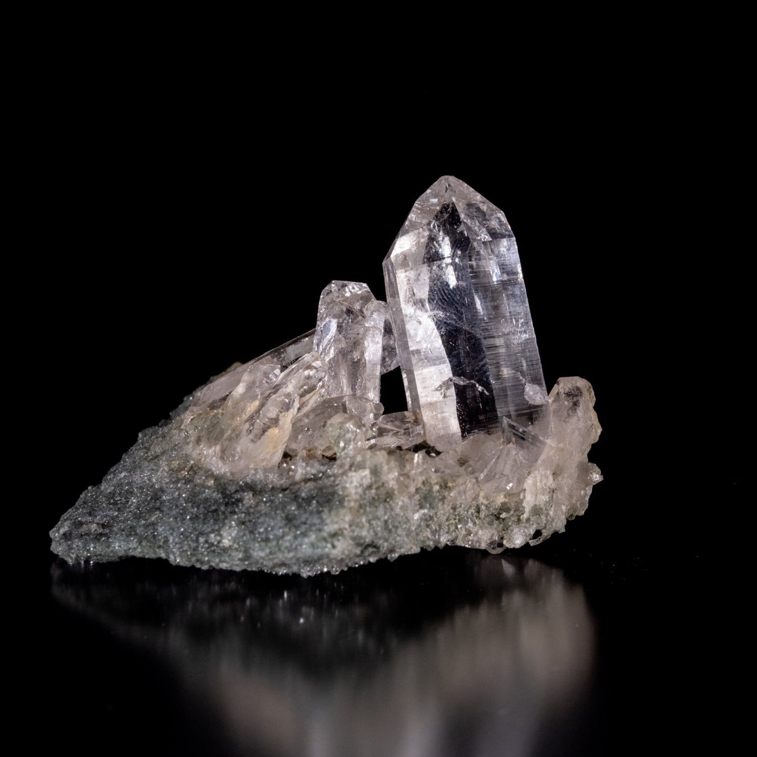 一点物】 ヒマラヤ水晶原石 【121g】クラスター・透明・タビー