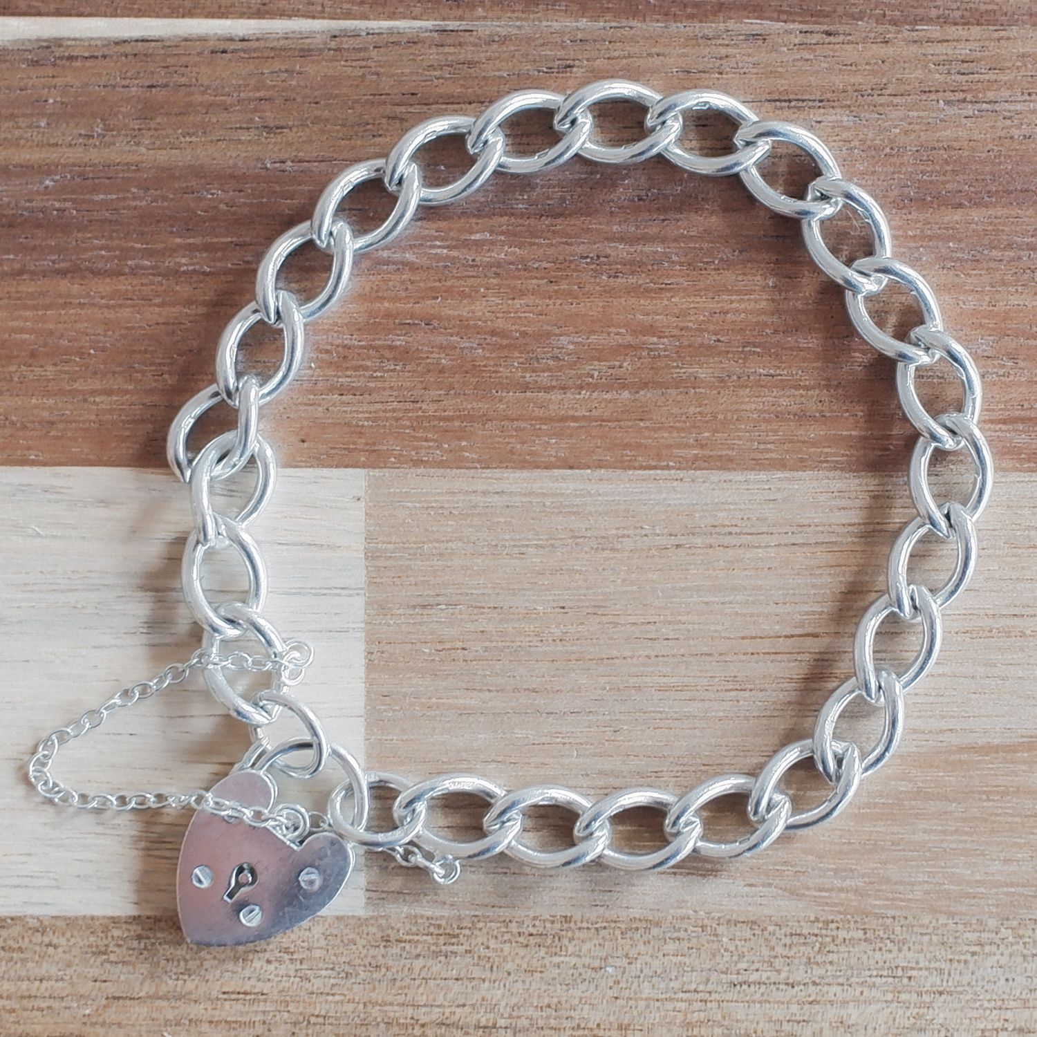 英国製 1970年 ヴィンテージ 】パドロックブレスレット 南京錠 ホール